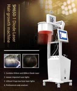 China LED Laser Hair Growth Machine Vertical Photodynamic Regrowth Treatment Helmet wholesale