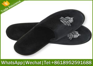 China hotel slipper,SPA Slippers,Velvet slippers manufacturer,Velvet slipper with logo wholesale