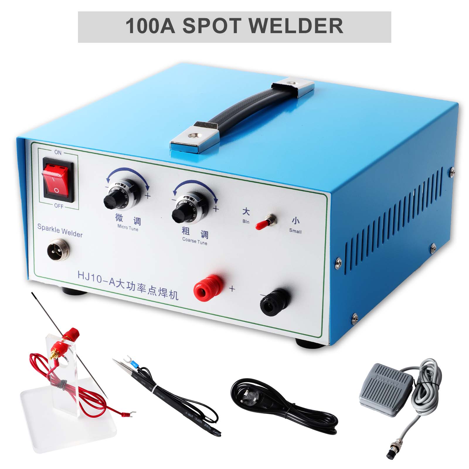 100A HJ10-A Spot Welding Machine For Jewellery precision wire soldering