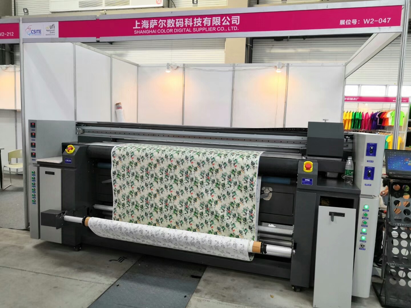 Epson Polyster Cotton Printing Machine Roll To Roll Digital Cloth Printing Machine