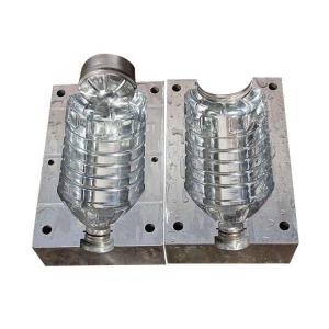 China Multi Cavity Blow Molding Mold , Mineral Water Bottle Blowing Mould With Stacking Bucket wholesale