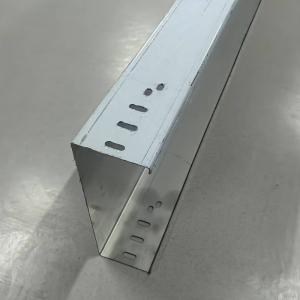 China Silver Ss Cable Tray Durable And Fits Most Standard Cables For Compatibility Outdoor Cable Tray wholesale