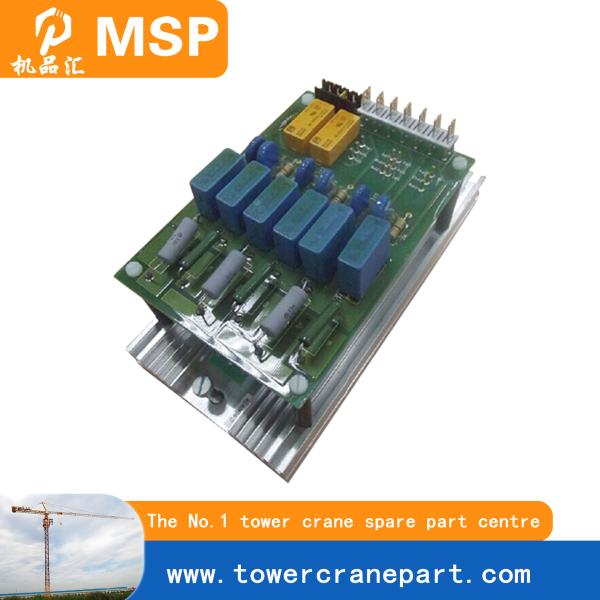 Tower Crane Slewing Bearing Electrical Apparatus Spare Part For Ensures Operator Protection