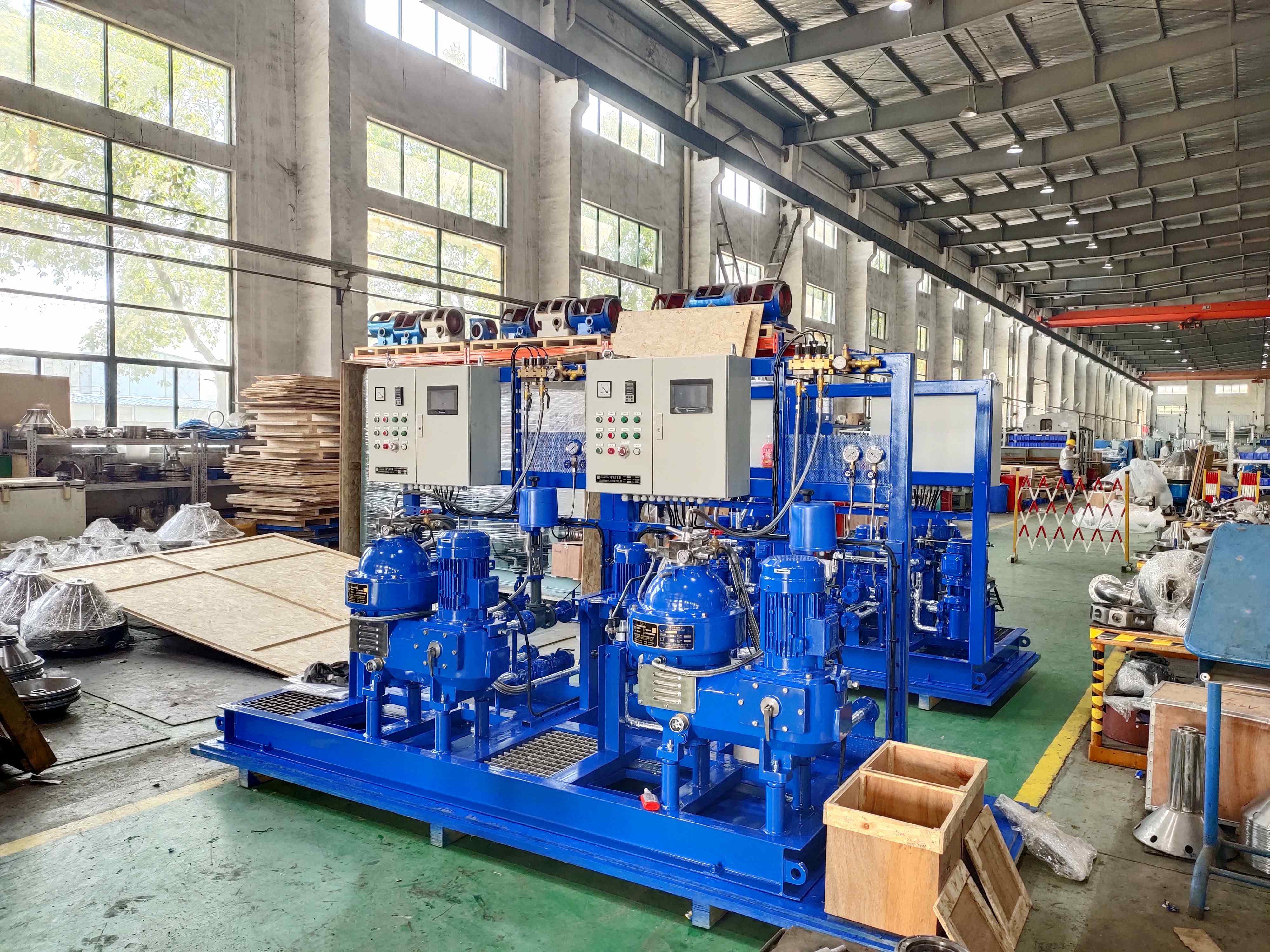 Disc Stack Large Capacity Centrifugal Separator For Waste Oils and Diesel oil