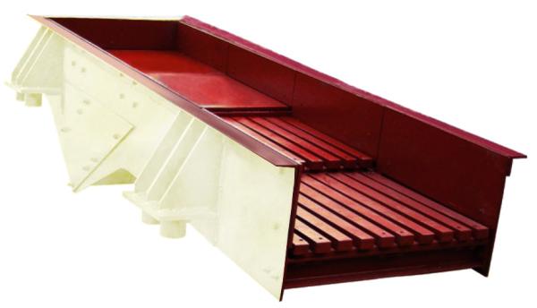 600mm GZT 1148 Mining Apron Feeder Widely Used , Electromagnetic Vibrating