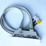 NEW High quaility 2 USB 2.0 Ports + 2 Firewire IEEE 1394 Ports Expansion Rear