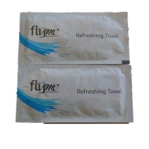 cheaper than cloth/China factory single packed customized wet wipes for airlines