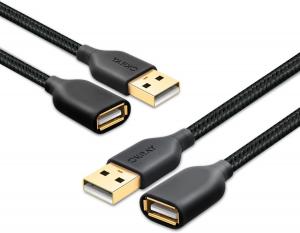 China USB 3.0 Extension Straight USB Cable Type A Male To Female Durable Braided Material wholesale