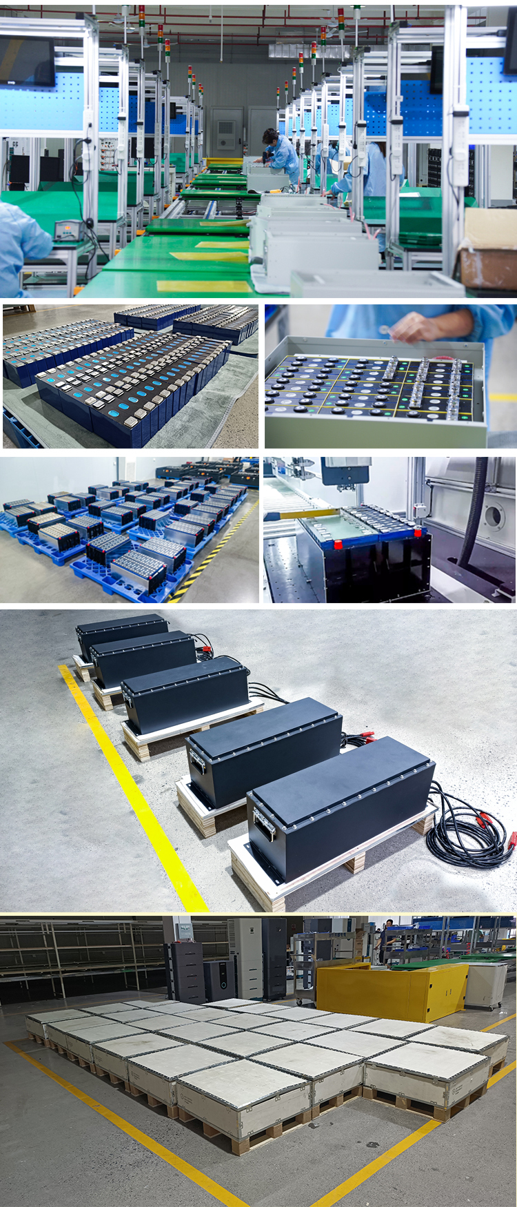 51.2V 150Ah Electric Golf Cart Battery Pack LFP Customized 72V 105Ah Lithium Batteries for Electric Tour Cart