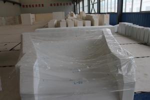 China White Color Fire Retardant Bricks For Glass Smelting Furnace / EAF wholesale