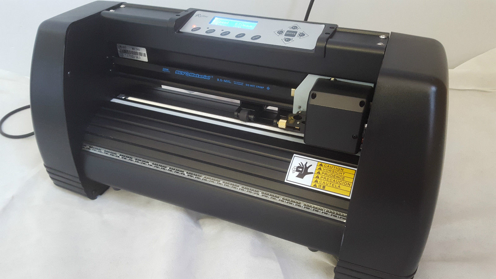 365mm Desktop Vinyl Sign Cutter Plotter 3 Roland Blades 60*34*37cm Volume