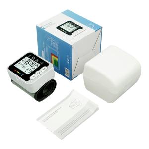 China BSCI Digital Electronic Wrist Blood Pressure Cuff Lcd Bp Apparatus wholesale