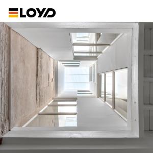 Low-E Glass Fixed Aluminium Skylight Windows Triple Pane Customized