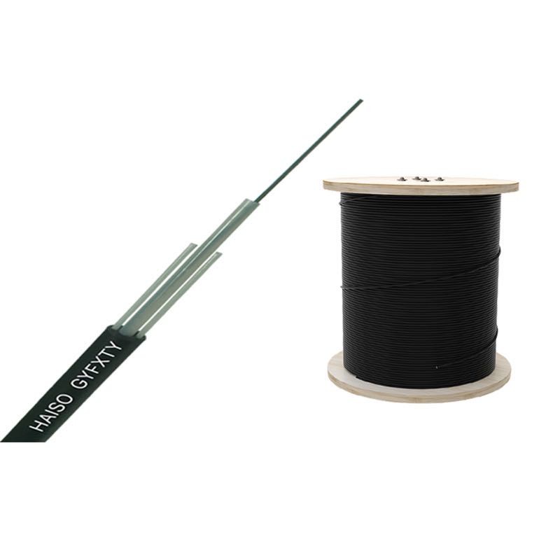 Unit Tube GYFXTY PE Jacket G652D Outdoor Fiber Optic Cable