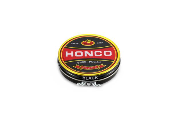 1.125 Oz. Black Paste Wax Shoe Polish 32g Renews And Protects Black Leather