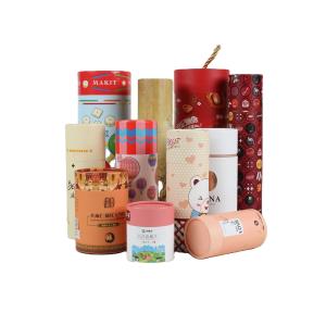 China Reusable Leakproof Cardboard Cylinder Packaging , Ultraportable Eco Tube Packaging wholesale