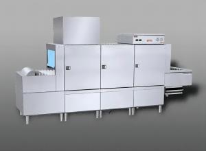 China 380V Large Commercial Dishwasher Flight Type Intelligent Touch Control wholesale