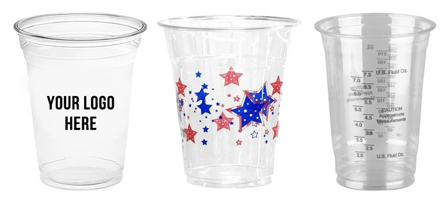 Wholesale 95mm Clear Plastic Cups PET Disposable Drinking Cup For Ice Coffee Juice Boba