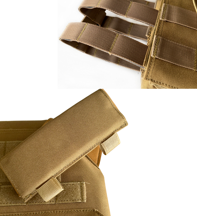 Molle System CP Protective Vest for Training Outdoor Activities One Size Fits All Adjustable