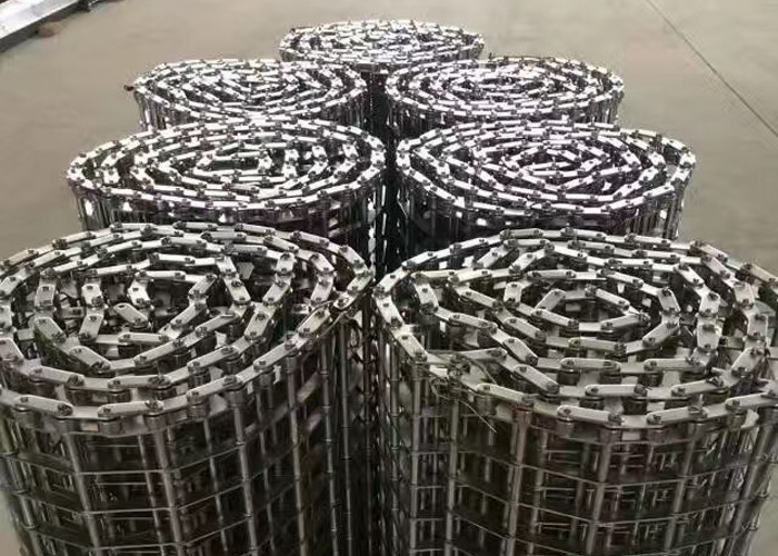 Professional Chain Mesh Conveyor Belt , Steel Mesh Belt 304/316 Stainless