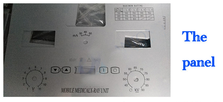 Portable x-ray machine 100ma mobile high frequency digital fluoroscopy