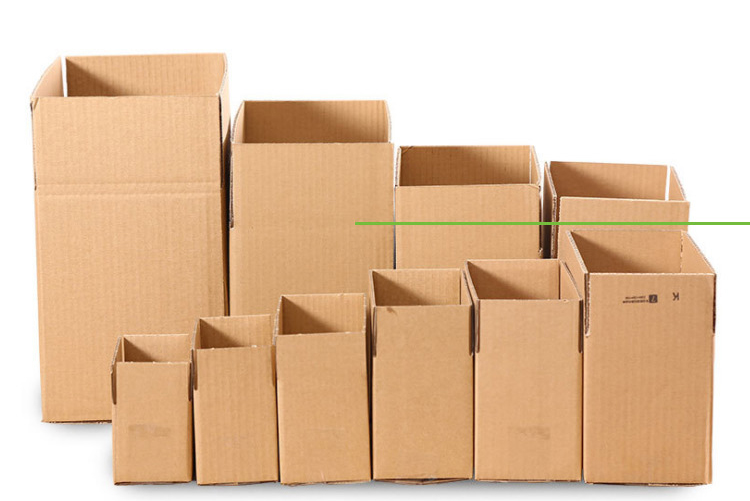 Portable Plain Brown Corrugated Gift Box Lightweight For Shipping