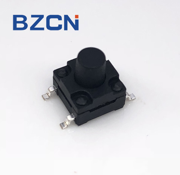 8X8 Mm Waterproof Silent Tactile Switch Momentary Surface Mount Low Profile