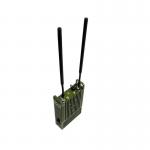 Military Tactical IP66 MESH Radio Multi Hop 82Mbps MIMO AES Enrcyption With