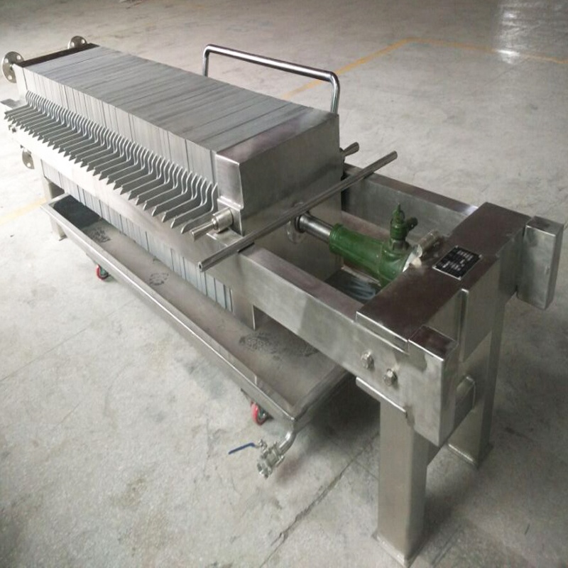 Anticorrosive Acid And Alkali Proof Wastewater Filter Press Durable Stainless Steel