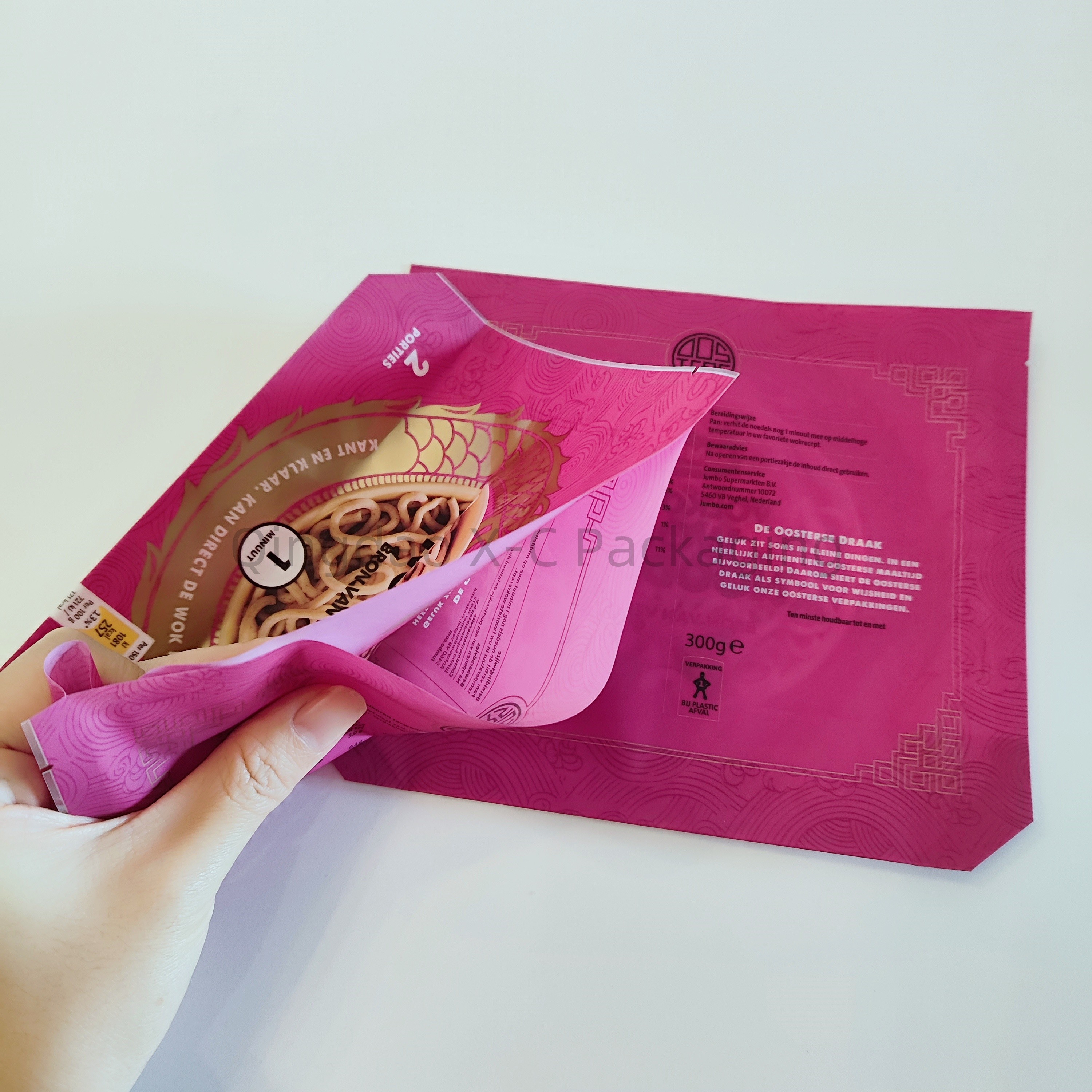Resealable Stand Up Pouch Zipper Plastic Packaging Ziplock Food Doypack Custom Digital