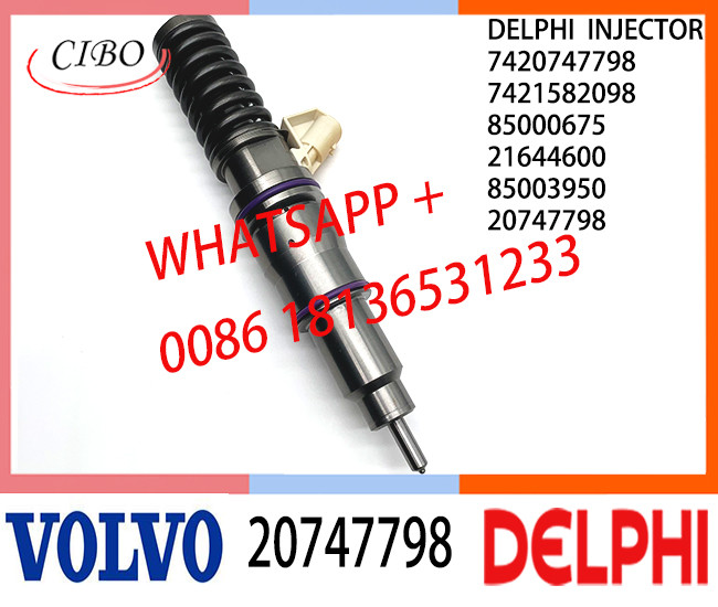 Fuel Diesel Injector 20747798 7420747798 85000675 7421582098 21644600 85003950 for VOL (REN-AULTT) MD9 3503