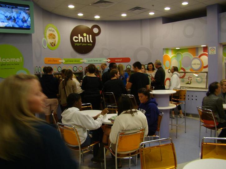 Touch Pad.Remote control Ice Cream Machine Frozen Yogurt machine adopted by Yogurberry.