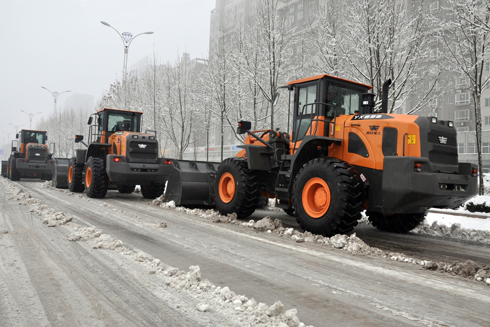 Energy Saving Engine 5 Ton Bucket Wheel Loader For Road Construction
