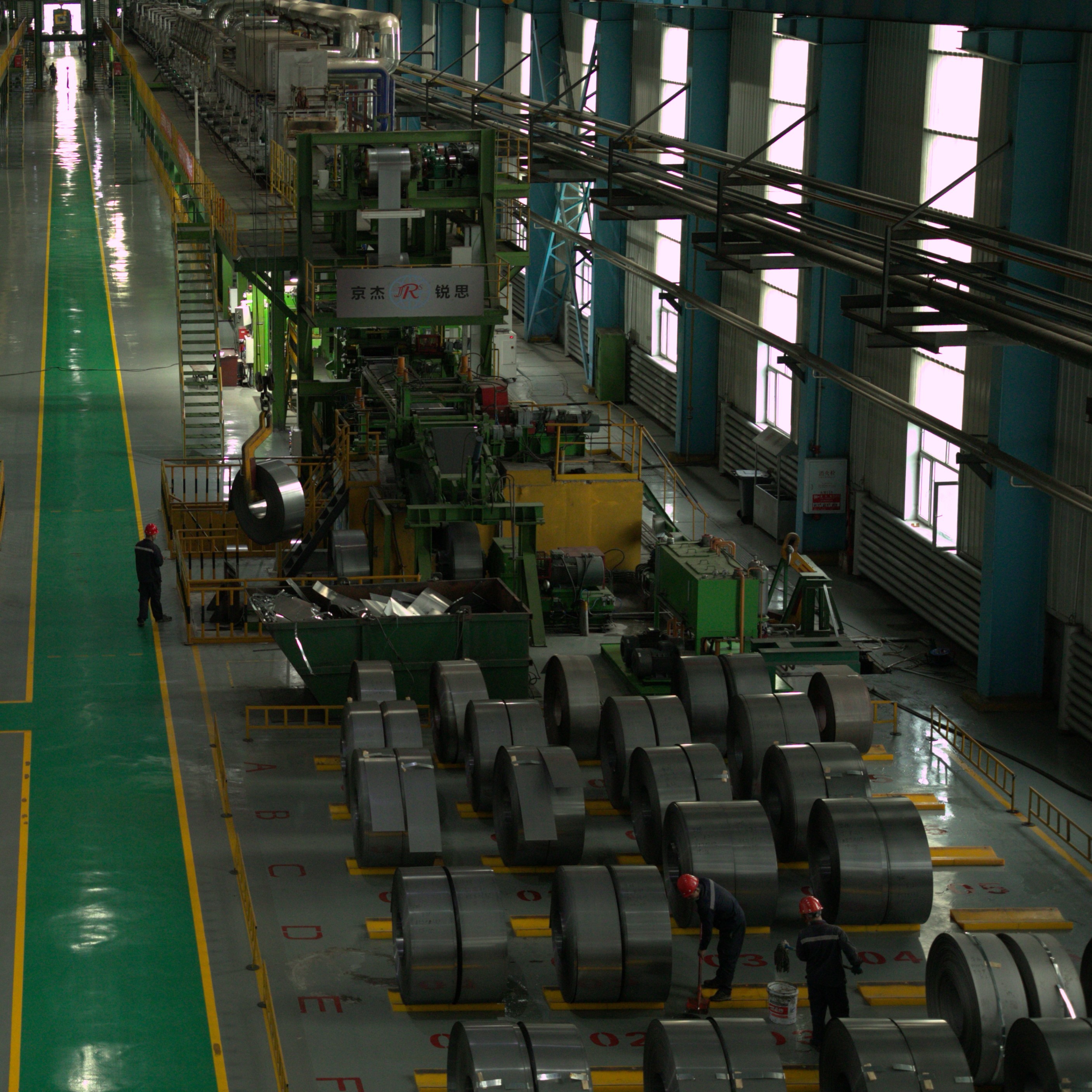 Cold Rolling Cgl Galvanizing Line / Machine For Architectural Material Industry