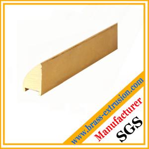 China copper sanitary solid Brass bathroom parts extrusion profiles sections wholesale