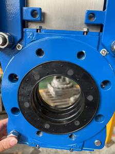 China 2-48 Inches Knife Gate Valve Manual Operation Alloy Steel Body for Power Generation Plant wholesale