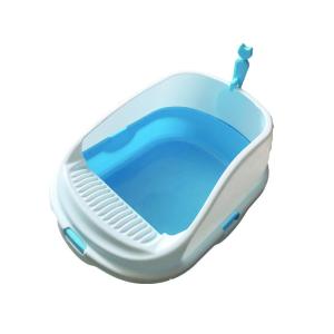 China Plastic Modern Kitty Litter Box , Fashionable Enclosed Cat Litter Box wholesale