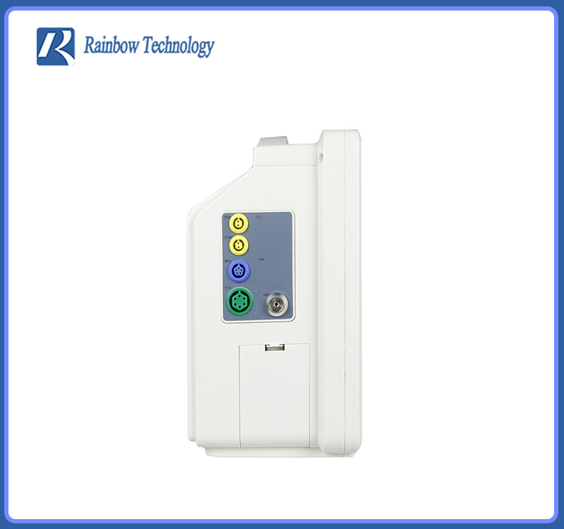 9 Parameter Fetal Monitoring Device 12.1Inch 3-5 Leads Mobile Stand