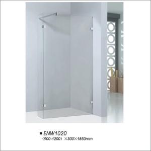 China Reliable Frameless Shower Doors With 6mm Clear Tempered Glass Material wholesale