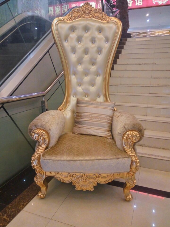 Luxury Royal King Queen Throne Chairs