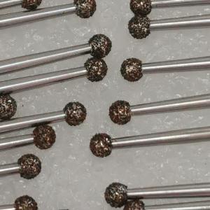 China Electroplated Diamond Grinding Heads For Medical Industry wholesale