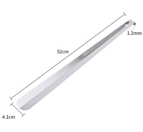 Shoe Horn Long Metal 23" 20.5 Inch 52 CM Durable Long Handled Horn Lifter OEM