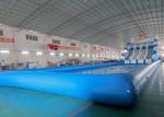 Huge Inflatable Water Parks With Swimming Pool / Kids Water Slide