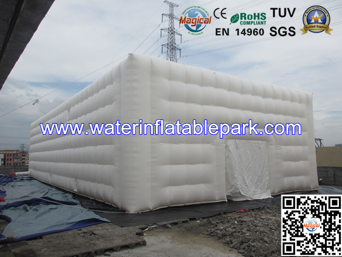 Custom 10 Person Inflatable Tent Clearance / Air Inflated Tent Equipment
