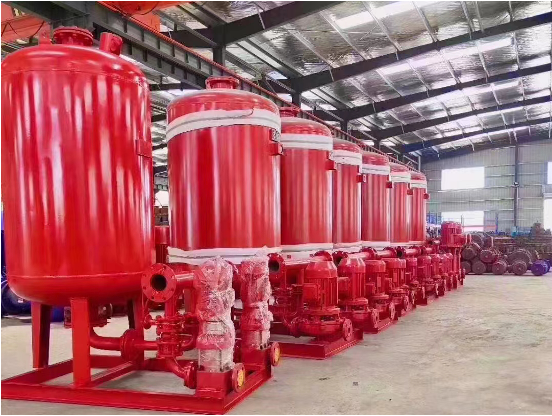 Vertical Electric Fire Fighting Centrifugal Water Pumps Customized For Building And Hotel