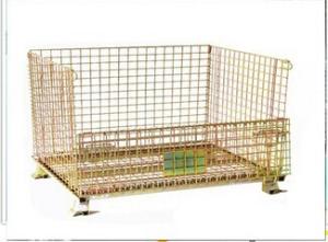 China Stackable Wire Mesh Container /Storage Cage wholesale