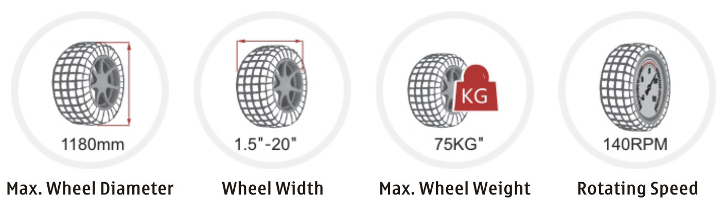 Newest design Tyre Balancing Machine