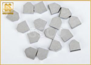 China Sliver Gray Concrete Tungsten Carbide Tips For Agricultural Machinery wholesale