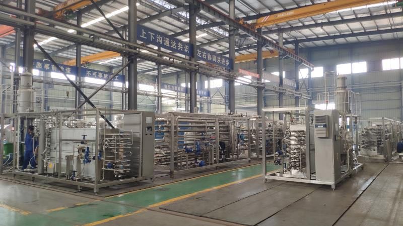 SGS 1000LPH Egg Liquid Juice Pasteurization Equipment With Touch Screen