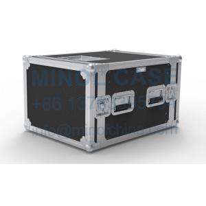 China 8U Rack Plywood Flight Case With Aluminum Frame wholesale